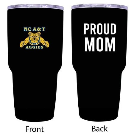 R & R IMPORTS R & R Imports ITB-C-NCAT20 MOM North Carolina A&T State Aggies Proud Mom 20 oz Insulated Stainless Steel Tumblers ITB-C-NCAT20 MOM